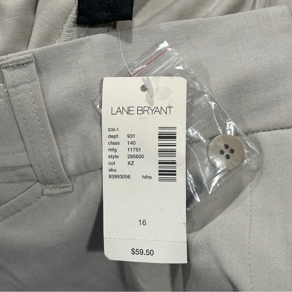 Lane Bryant Secret Slimmer Dress Pants NWT 16 Average - Picture 5 of 5